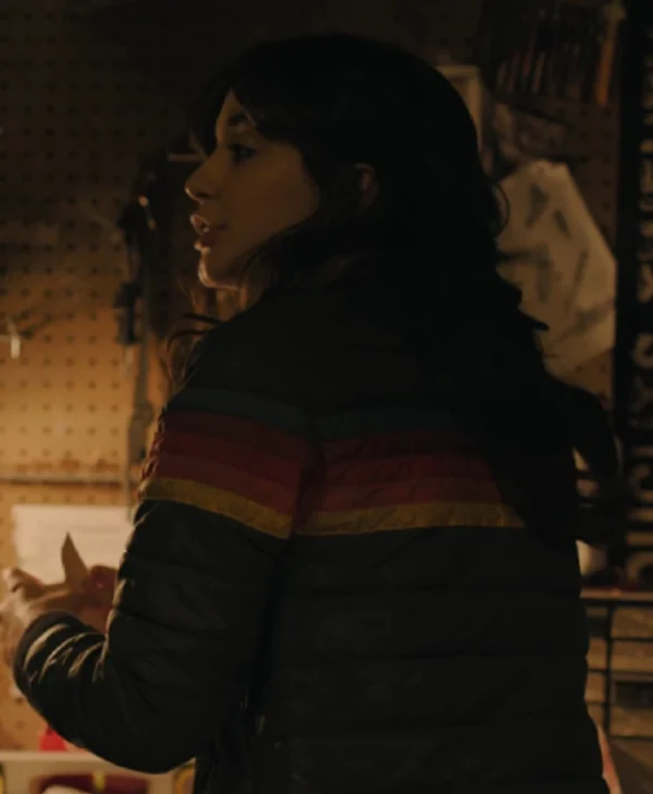 Buy Now The Last Of Us S02 Isabela Merced Rainbow colour Stripe Jacket For Unisex