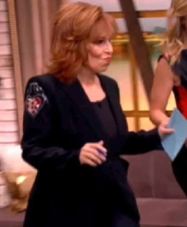 The View 2025 Joy Behar Embellished Heart Blazer - Image 2