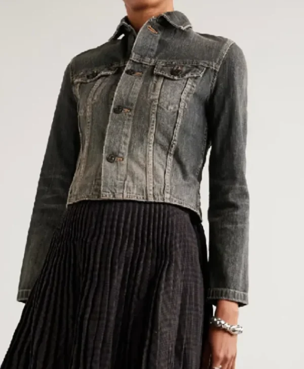 The Voice S27 Sheryl Denim Jacket - Image 3