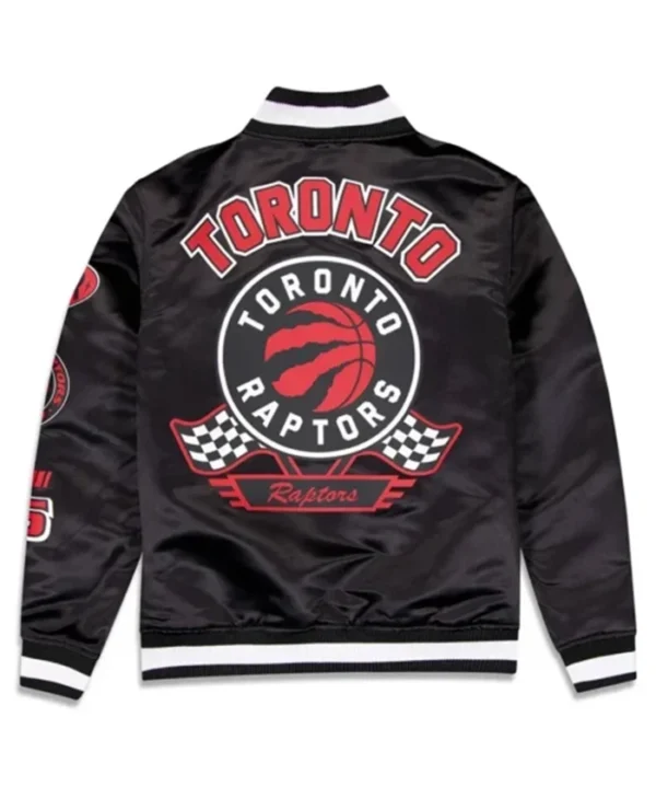 Toronto Raptors 2024 Black Varsity Jacket - Image 2