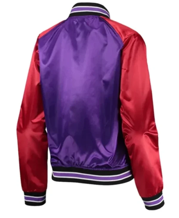Buy Now Toronto Raptors Purple And Red Jacket For Unisex