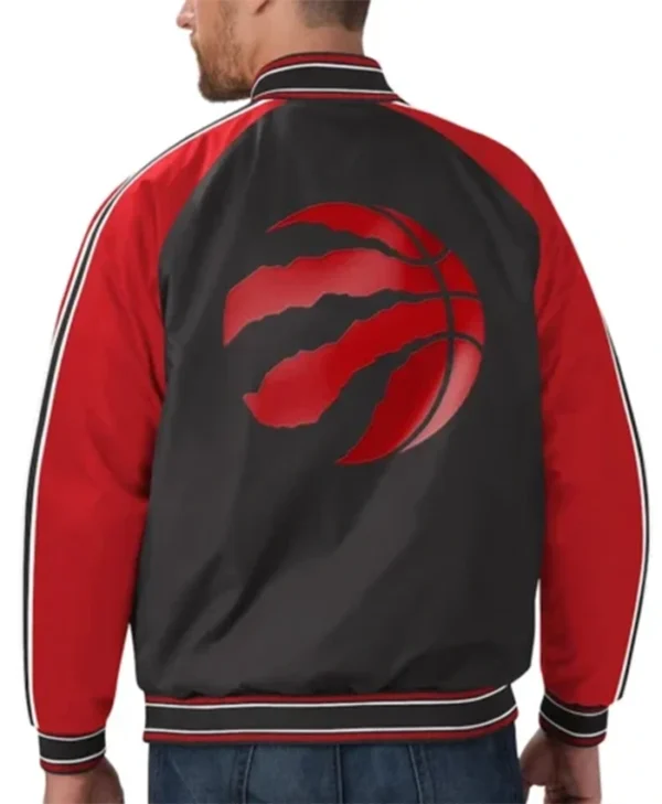 Buy Now Toronto Raptors Red and Black Striped Jacket For Unisex