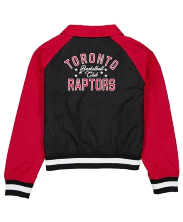 Buy Now Toronto Raptors Red and Black Varsity Jacket For Unisex
