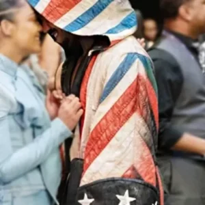 Creed 3 Michael B. Jordan American Flag Robe