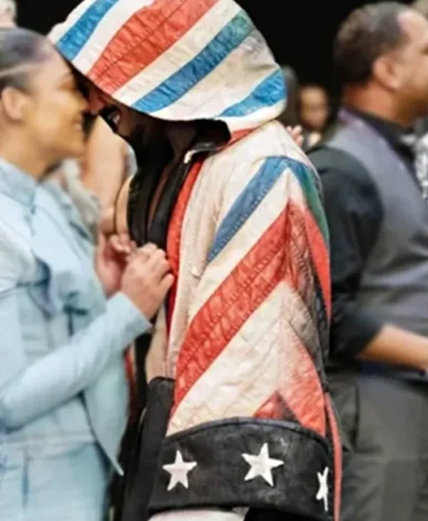 Creed 3 Michael B. Jordan American Flag Robe