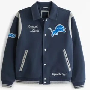 Detroit Lions Defend The Den Varsity Jacket
