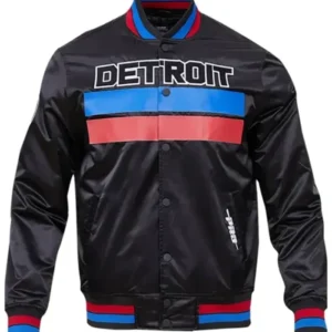 Detroit Pistons Edition Classic Varsity Jacket