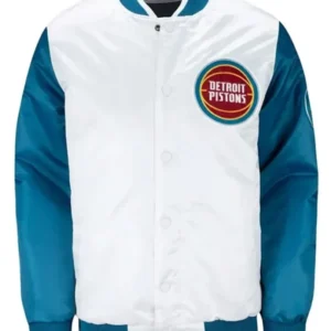 Detroit Pistons Ty Mopkins Varsity Jacket