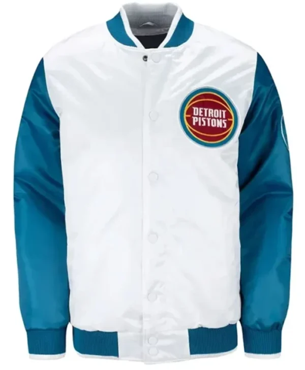 Detroit Pistons Ty Mopkins Varsity Jacket