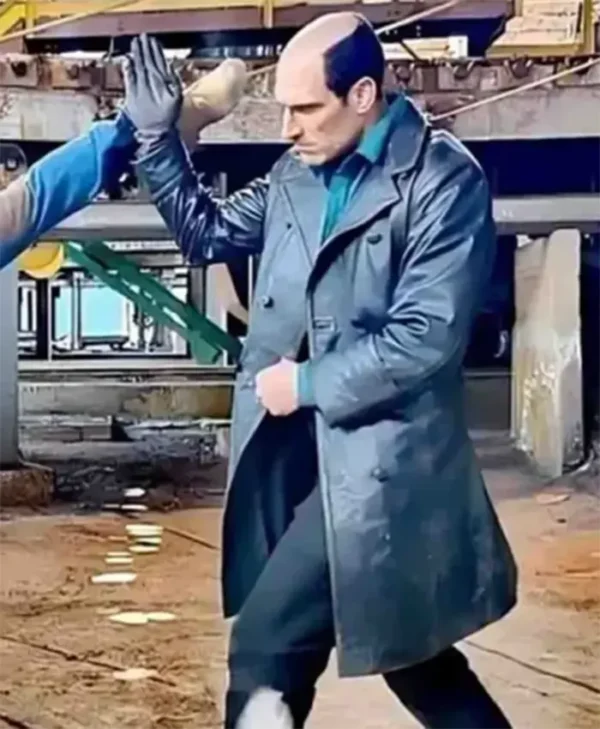 Diablo Marko Zaror 2025 black Leather Coat