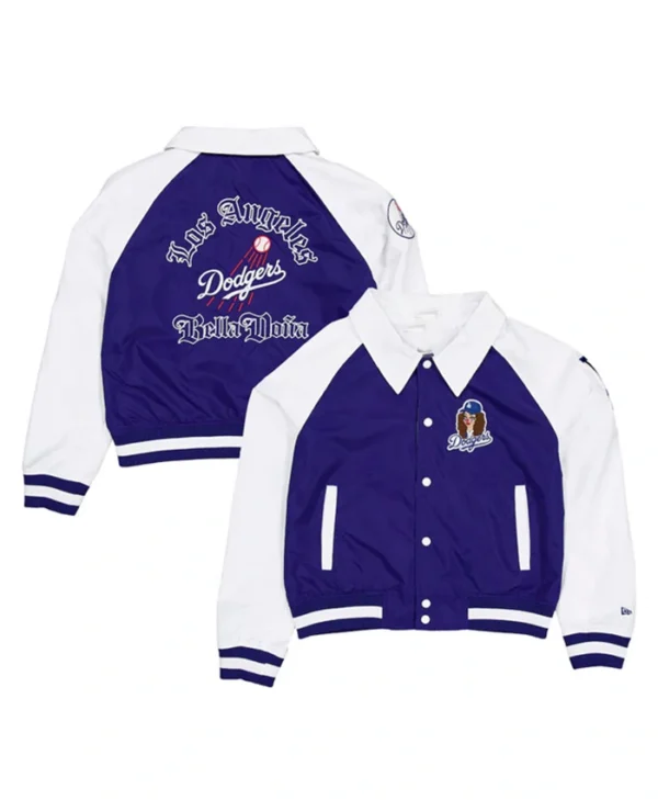 Buy Now Dona x Los Angeles Dodgers Raglan Jacket For Unisex