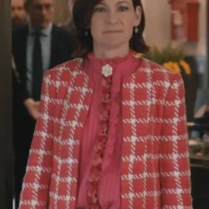 Elsbeth S02 Carrie Preston Houndstooth Jacket