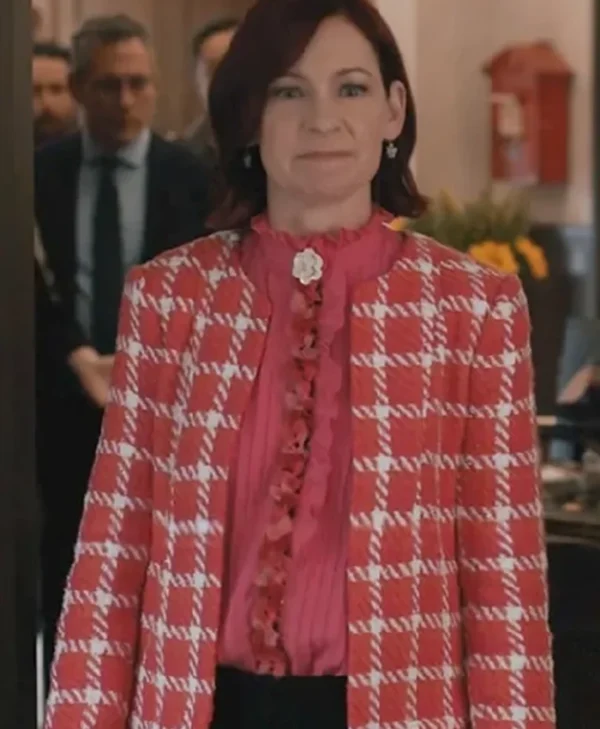 Elsbeth S02 Carrie Preston Houndstooth Jacket