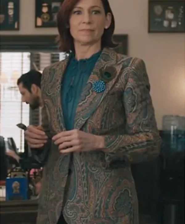 Elsbeth S02 Carrie Preston Paisley Blazer