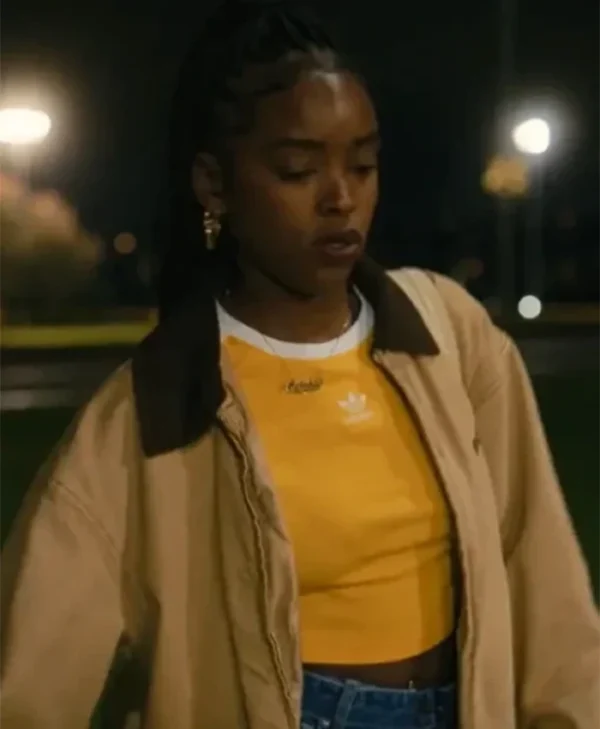 Forever S01 Lovie Simone Cotton Bomber Jacket