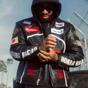 HRC x Vanson x Larry Honda Racing Jacket