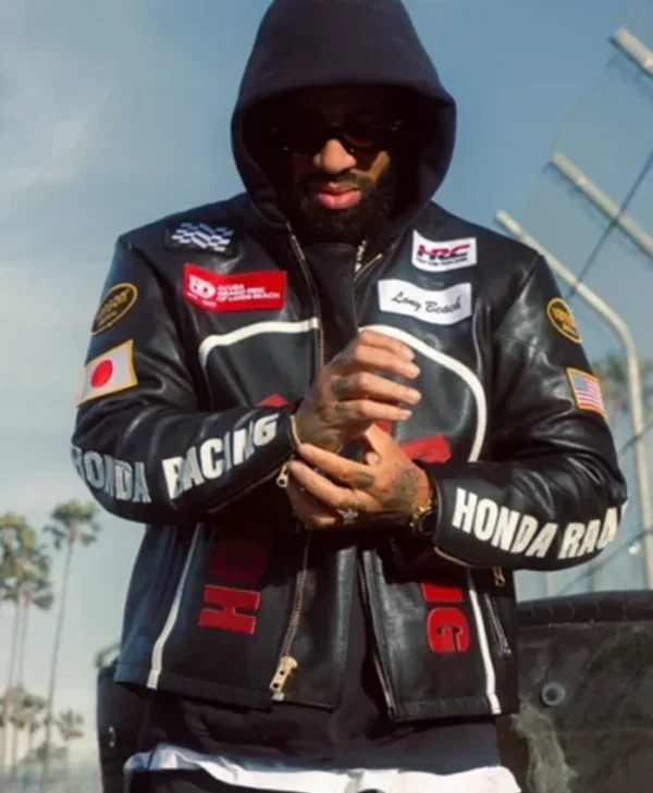 HRC x Vanson x Larry Honda Racing Jacket