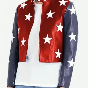 Independence Day Cropped Real Jacket