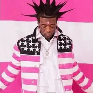 Lil-Uzi-Vert-American-Flag-Cotton-Jacket