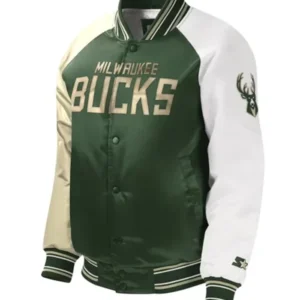 Milwaukee Bucks Hunter Varsity Jacket