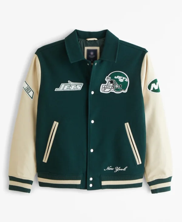 New York Jets Green And Varsity Jacket