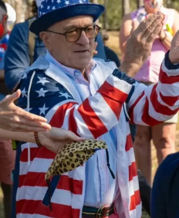 Salvo About My Father USA Flag bomber Jacket