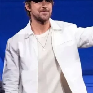 Star Wars Starfighter 2027 Ryan Gosling White Bomber Jacket
