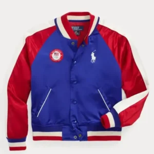 Team USA Letterman Stylish Varsity Jacket