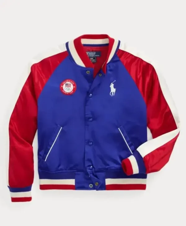 Team USA Letterman Stylish Varsity Jacket
