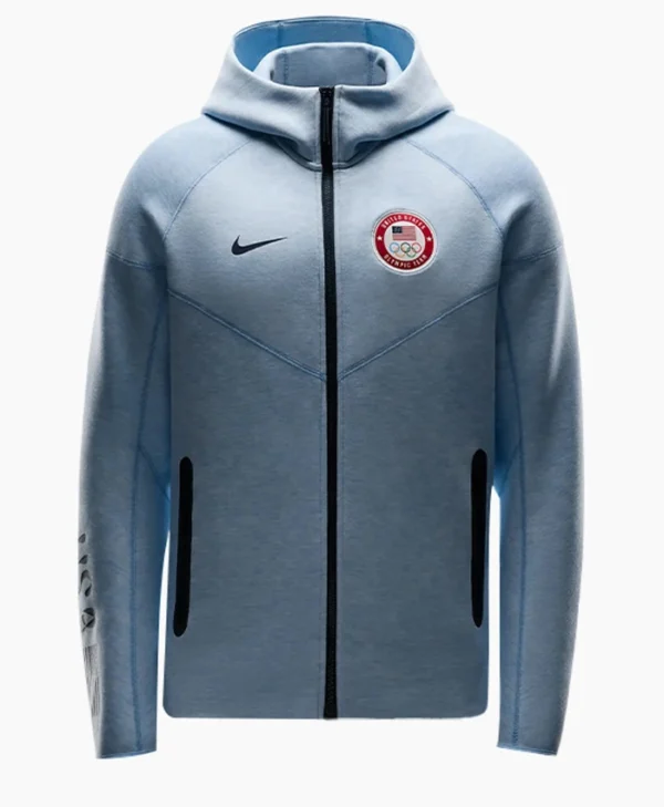 Team Usa Tech Full-Zip Hoodie