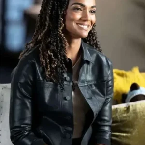 The Rookie S07 Mekia Cox Leather Varsity Jacket