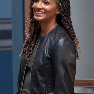The Rookie S07 Nyla Harper Leather Jacket