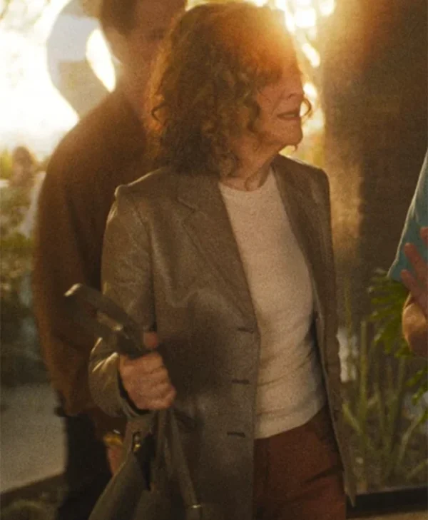The Studio 2025 Catherine O’Hara Brown Coat
