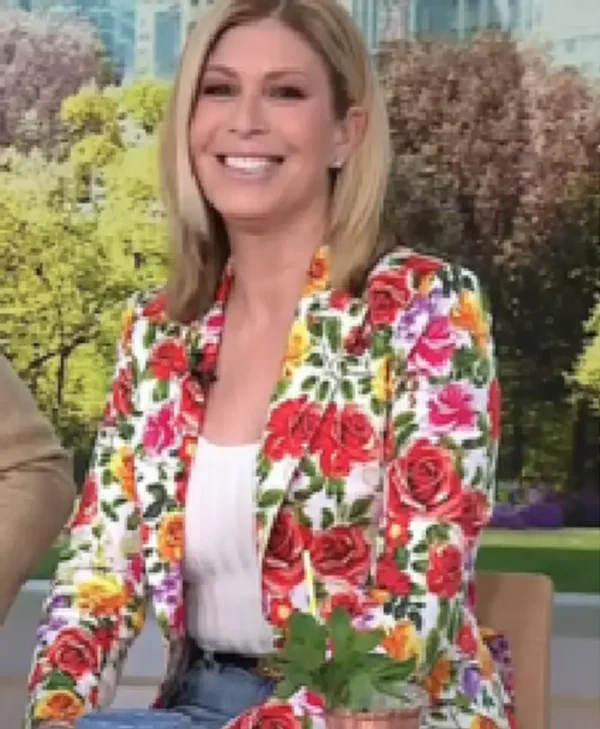 The Today Show 2025 Jill Martin Floral Blazer