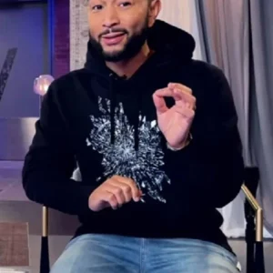 The Voice S27 John Legend Black Hoodie