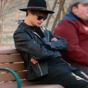 Things Like This 2025 Charlie Tahan Black Stylish Leather Jacket