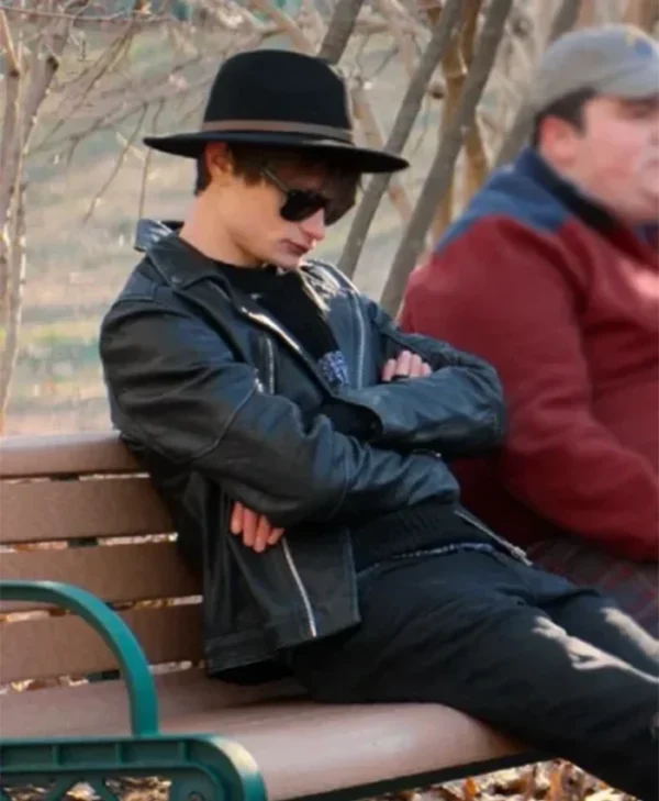 Things Like This 2025 Charlie Tahan Black Stylish Leather Jacket