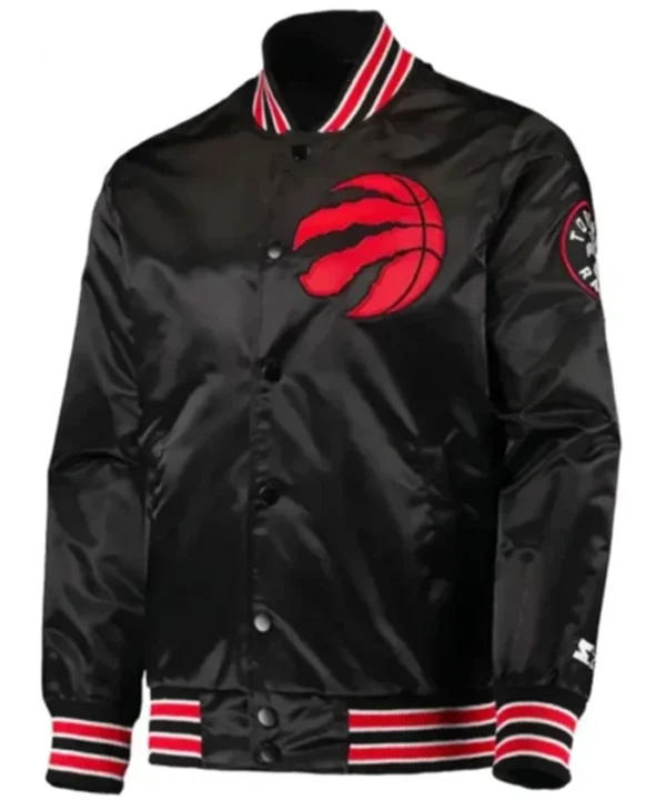 Toronto Raptors Black Varsity Jacket