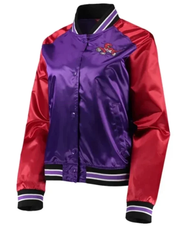 Toronto Raptors Purple And Red Jacket