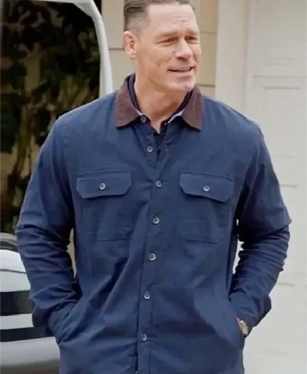 What Drives You with John Cena 2025 Blue Varsity Jacket