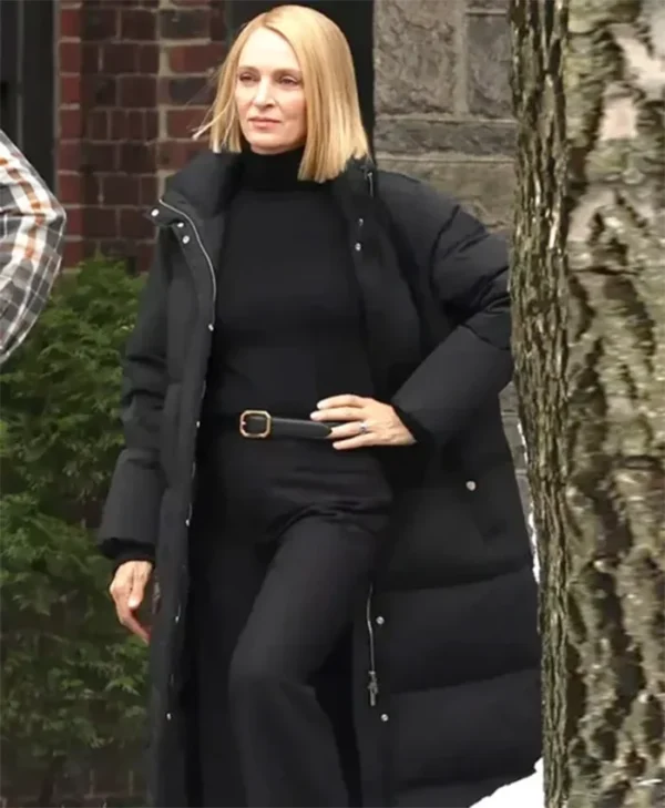 Buy Now Dexter Resurrection S01 Uma Thurman Puffer Coat