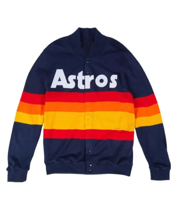 1986 Houston Astros Sweater color combination Jacket