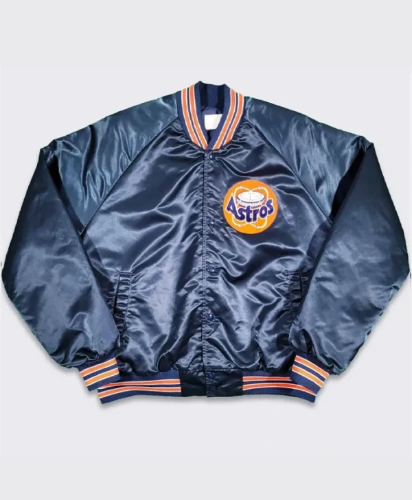 80’s Houston Astros Navy Varsity Jacket