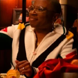 9-1-1 S08 Aisha Hinds Rib-Knit Stylish Jacket