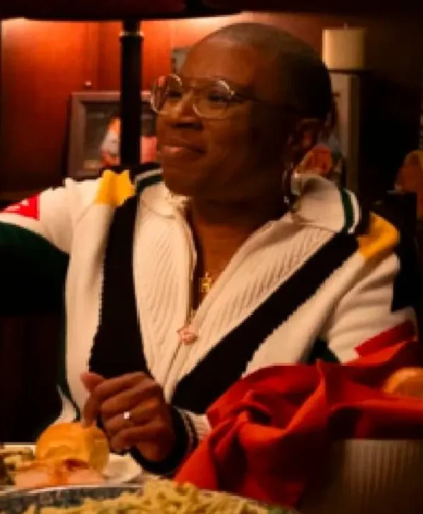 9-1-1 S08 Aisha Hinds Rib-Knit Stylish Jacket