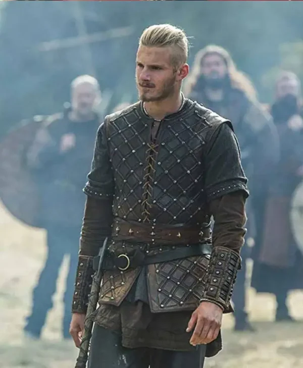 Alexander Ludwig Vikings Brown Vest