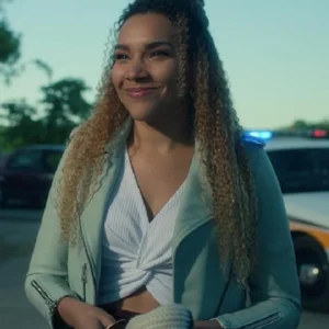 Allison Umbrella Academy Grey Jacket