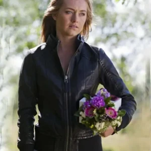 Amy Fleming Heartland Leather Jacket