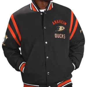 Anaheim Ducks Tailback Varsity Jacket