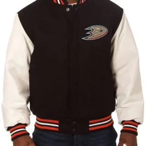 Anaheim Ducks Varsity Jacket